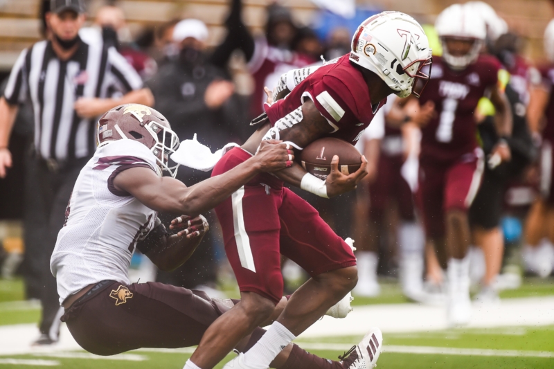 20201010 Troy FB TxSt DSC2111 Thurston