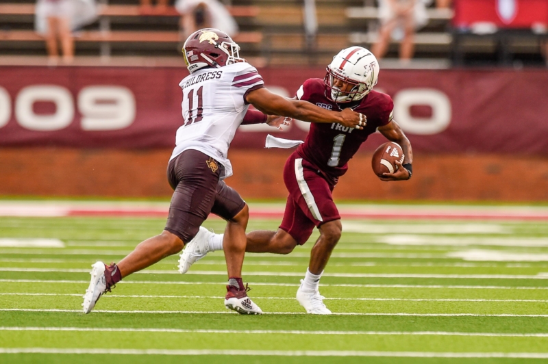 20201010 Troy FB TxSt DSC2296 Thurston