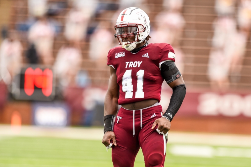 20201010 Troy FB TxSt DSC2388 Thurston