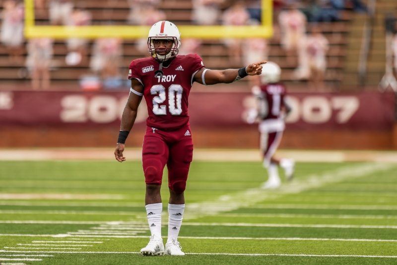 20201010 Troy FB TxSt DSC2396 Thurston