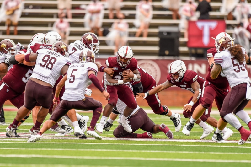 20201010 Troy FB TxSt DSC2402 Thurston