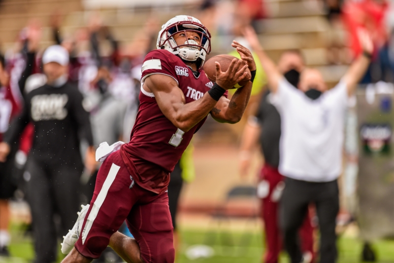 20201010 Troy FB TxSt DSC2445 Thurston