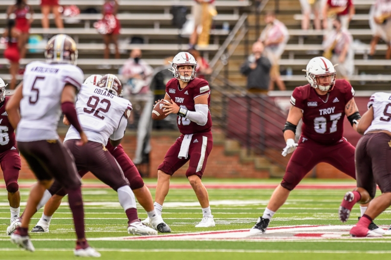 20201010 Troy FB TxSt DSC2525 Thurston