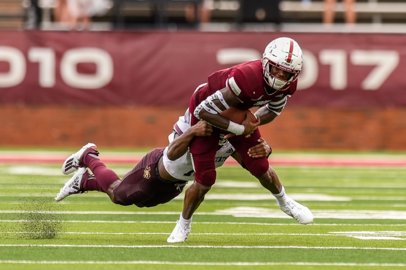 20201010 Troy FB TxSt DSC2532 Thurston